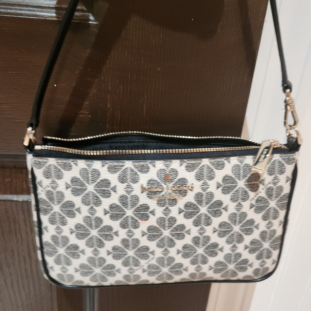 Kate Spade Small Black and White Patterned Women's Bag